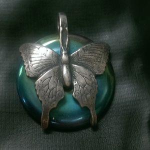 Sterling Silver Jewelry - Sterling Silver Butterfly Pendant Sterling Silver Jewelry - Sterling Silver Butterfly Pendant